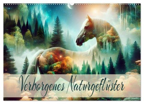 Verborgenes Naturgeflüster (Wandkalender 2027 DIN A2 quer), CALVENDO Monatskalender