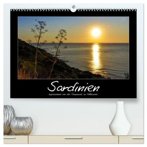 Die Trauminsel Sardinien (hochwertiger Premium Wandkalender 2027 DIN A2 quer), Kunstdruck in Hochglanz