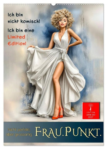 FRAU.PUNKT. (Wandkalender 2027 DIN A2 hoch), CALVENDO Monatskalender