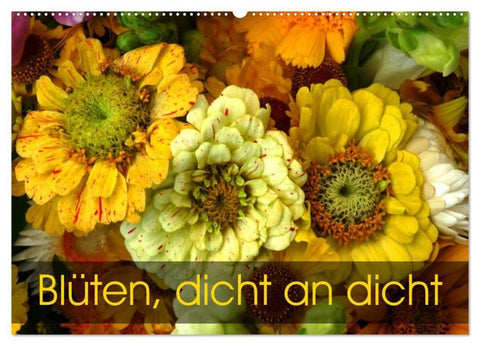 Blüten dicht an dicht (Wandkalender 2027 DIN A2 quer), CALVENDO Monatskalender