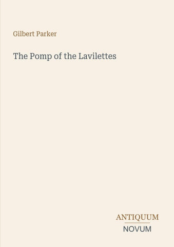 The Pomp of the Lavilettes