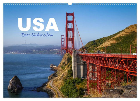 USA - Der Südwesten (Wandkalender 2027 DIN A2 quer), CALVENDO Monatskalender