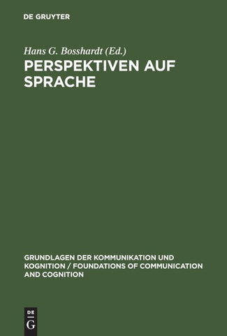 Perspektiven auf Sprache