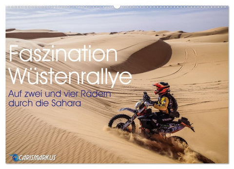 Faszination Wüstenrallye (Wandkalender 2026 DIN A2 quer), CALVENDO Monatskalender