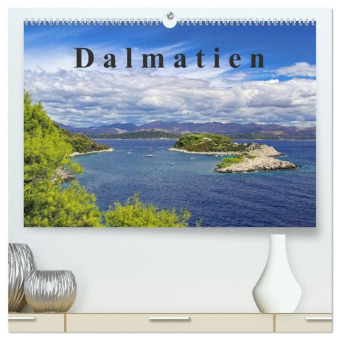 Dalmatien (hochwertiger Premium Wandkalender 2026 DIN A2 quer), Kunstdruck in Hochglanz