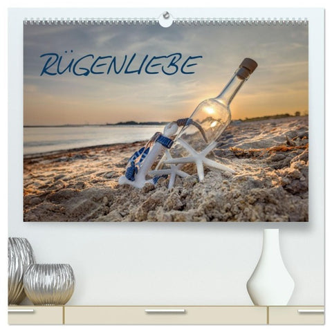 Rügenliebe (hochwertiger Premium Wandkalender 2027 DIN A2 quer), Kunstdruck in Hochglanz