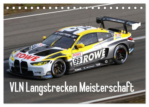 VLN Langstrecken Meisterschaft (Tischkalender 2026 DIN A5 quer), CALVENDO Monatskalender