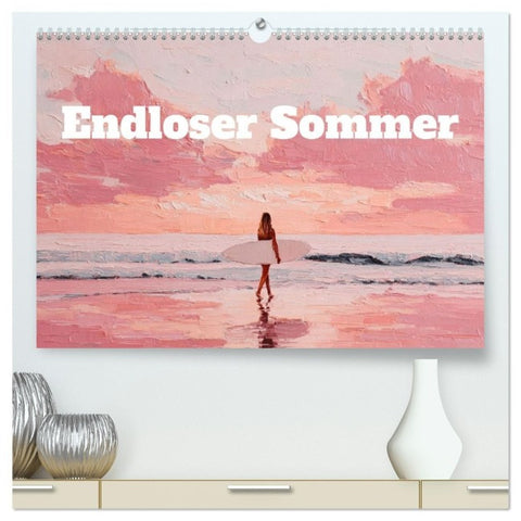 Endloser Sommer (hochwertiger Premium Wandkalender 2027 DIN A2 quer), Kunstdruck in Hochglanz