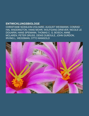 Entwicklungsbiologe