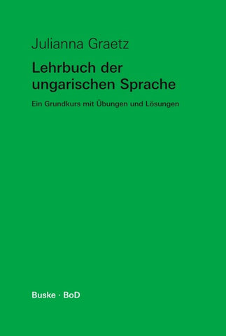 Lehrbuch der ungarischen Sprache