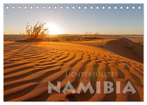 Lichterfülltes Namibia (Tischkalender 2027 DIN A5 quer), CALVENDO Monatskalender