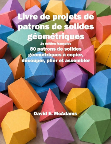 Livre de projets de patrons de solides géométriques