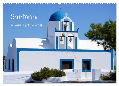 Santorini (Wandkalender 2026 DIN A2 quer), CALVENDO Monatskalender