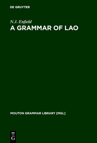 A Grammar of Lao