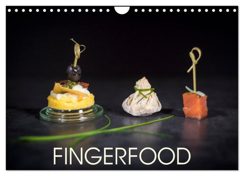 Fingerfood (Wandkalender 2027 DIN A4 quer), CALVENDO Monatskalender
