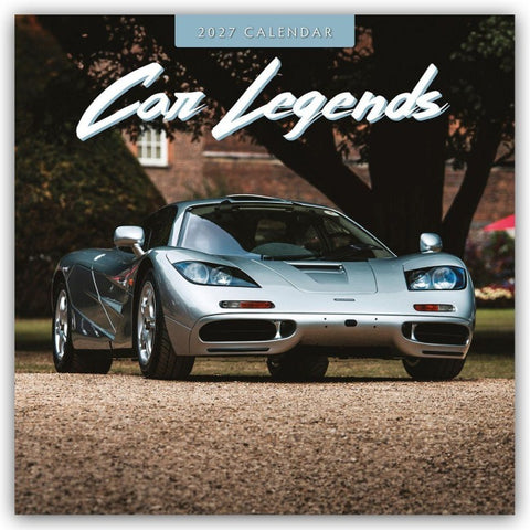 Car Legends – Legendäre Autos 2027 – 16-Monatskalender