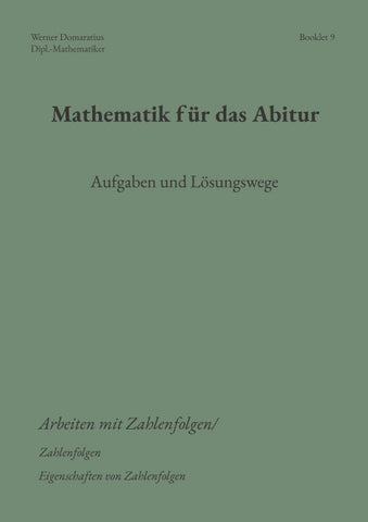 Mathematik für das Abitur