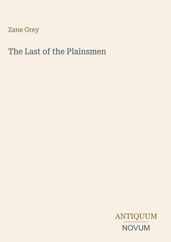 The Last of the Plainsmen