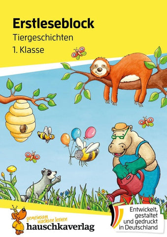 Lesen lernen 1. Klasse für Jungen und Mädchen - Tiergeschichten