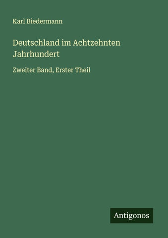 Deutschland im Achtzehnten Jahrhundert