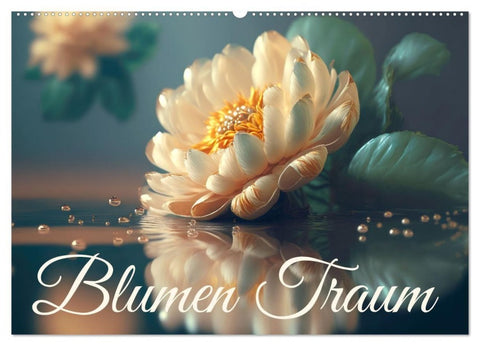Blumen Traum (Wandkalender 2027 DIN A2 quer), CALVENDO Monatskalender