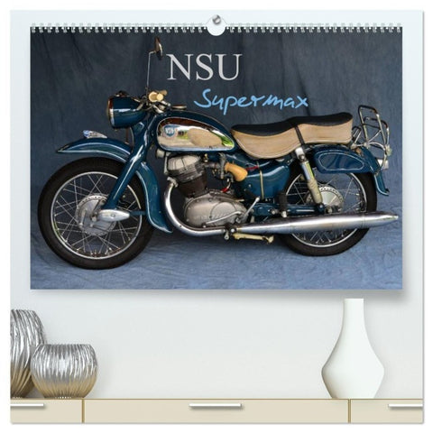 NSU Supermax (hochwertiger Premium Wandkalender 2027 DIN A2 quer), Kunstdruck in Hochglanz