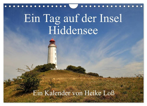 Ein Tag auf der Insel Hiddensee (Wandkalender 2026 DIN A4 quer), CALVENDO Monatskalender