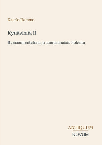 Kynäelmiä II