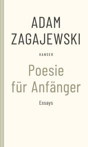 Poesie für Anfänger