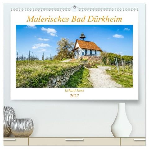 Malerisches Bad Dürkheim (hochwertiger Premium Wandkalender 2027 DIN A2 quer), Kunstdruck in Hochglanz