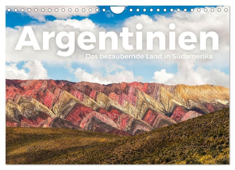 Argentinien - Das bezaubernde Land in Südamerika. (Wandkalender 2027 DIN A4 quer), CALVENDO Monatskalender