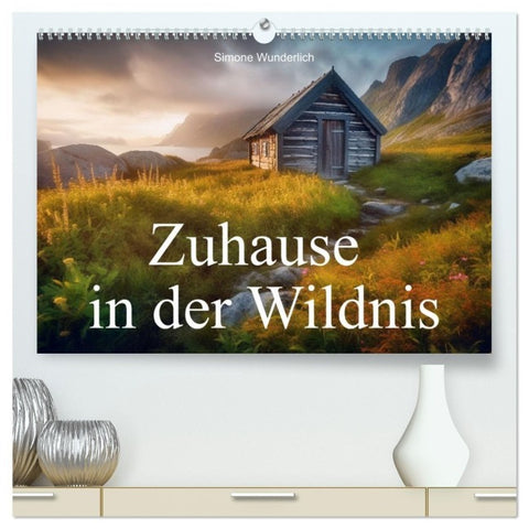 Zuhause in der Wildnis (hochwertiger Premium Wandkalender 2027 DIN A2 quer), Kunstdruck in Hochglanz