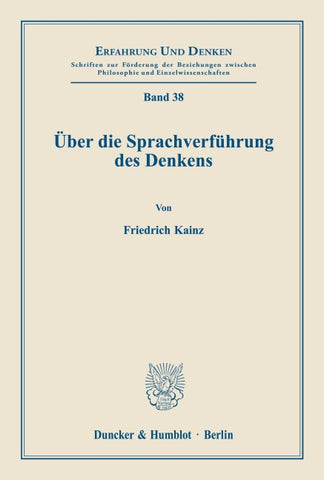Über die Sprachverführung des Denkens.