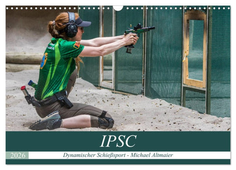 IPSC - Dynamischer Schießsport (Wandkalender 2026 DIN A3 quer), CALVENDO Monatskalender