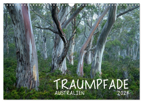 Traumpfade Australien (Wandkalender 2027 DIN A3 quer), CALVENDO Monatskalender