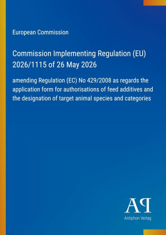 Commission Implementing Regulation (EU) 2026/1115 of 26 May 2026