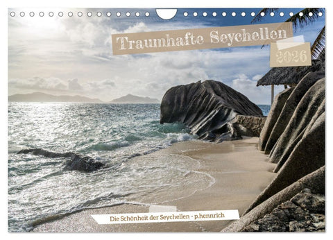 Traumhafte Seychellen (Wandkalender 2026 DIN A4 quer), CALVENDO Monatskalender