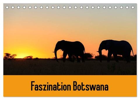 Faszination Botswana (Tischkalender 2026 DIN A5 quer), CALVENDO Monatskalender