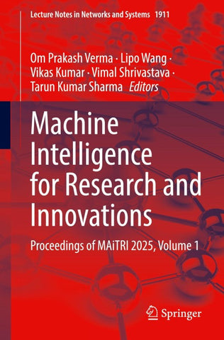 Machine Intelligence for Research and Innovations