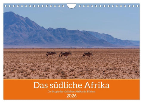 Das südliche Afrika 2026 (Wandkalender 2026 DIN A4 quer), CALVENDO Monatskalender