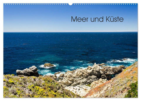 Meer und Küste (Wandkalender 2027 DIN A2 quer), CALVENDO Monatskalender
