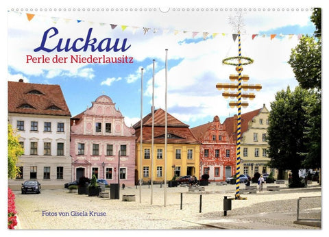 Luckau - Perle der Niederlausitz (Wandkalender 2027 DIN A2 quer), CALVENDO Monatskalender