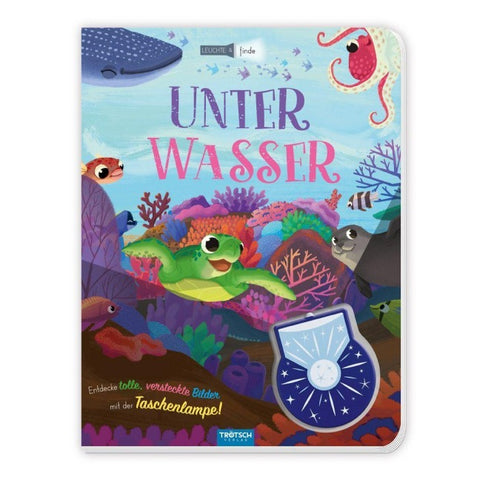 TRÖTSCH - Taschenlampenbuch Leuchte und finde Unter Wasser| Ab 3 Jahren