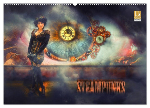 Steampunks (Wandkalender 2027 DIN A2 quer), CALVENDO Monatskalender