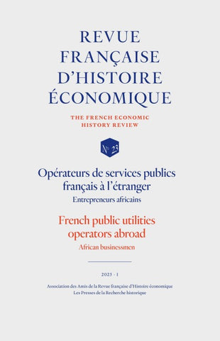 Opérateurs de services publics Français à l'étranger. Entrepreneurs Africains