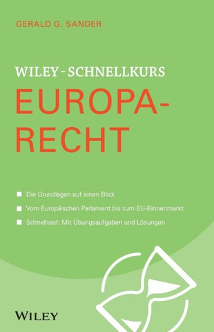 Wiley-Schnellkurs Europarecht