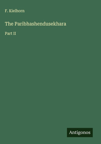 The Paribhashendusekhara