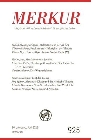 MERKUR 6/2026, Jg.80