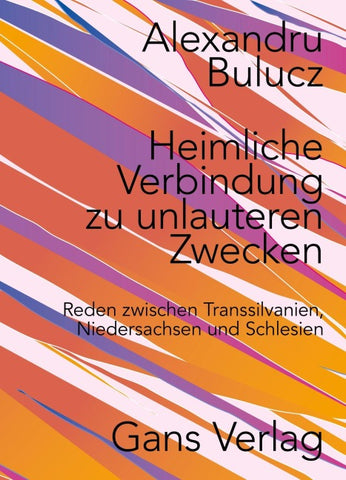 Heimliche Verbindung zu unlauteren Zwecken. Reden