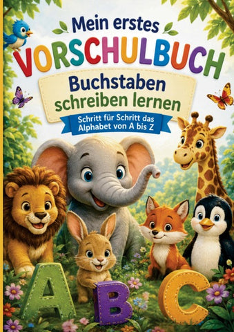 Mein erstes Vorschulbuch - Buchstaben schreiben lernen